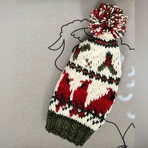 Yuletide Cardinals Beanie